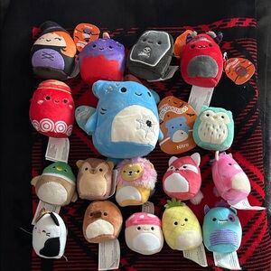 Squishmallows Colorful Plush Toy Collection